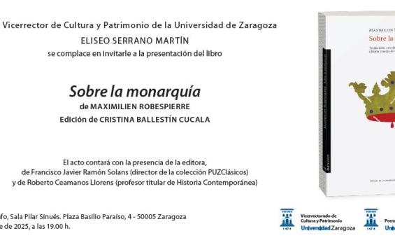 Presentación del libro "Sobre la monarquía"