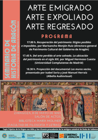 Cartel Seminario Arte emigrado