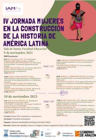 IV Jornadas sobre Mujeres en la construcción de la historia de América Latina 